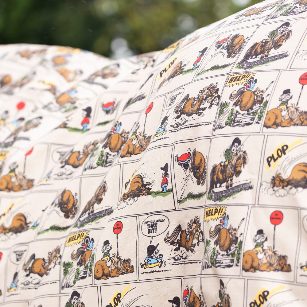 StormX Original 50 Turnout Rug - Thelwell Collection Comic Chaos image 6
