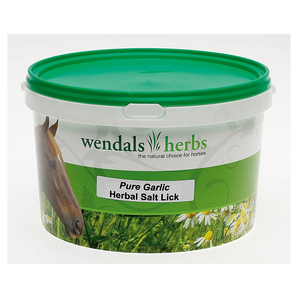 Wendals Pure Garlic Salt Lick image 1