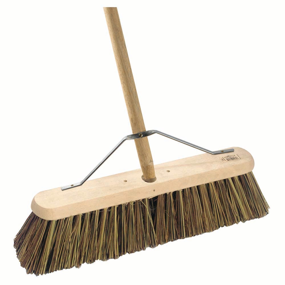 Platform Broom Complete With Handle &amp; Stay image 1