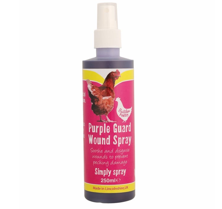 Battles Poultry Purple Guard Wound Spray image 1