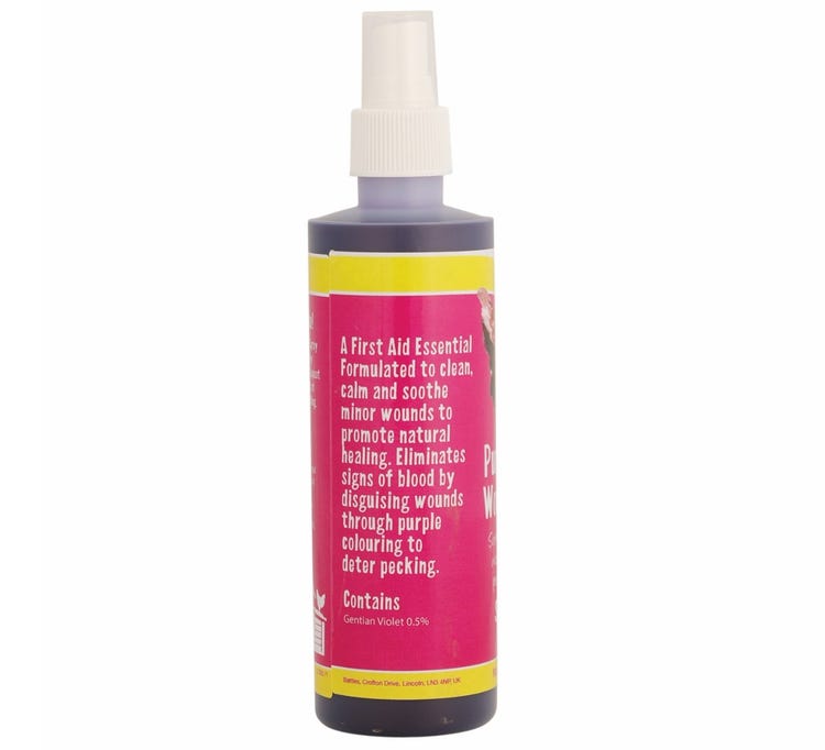 Battles Poultry Purple Guard Wound Spray image 2