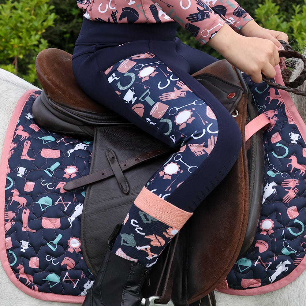 Pony Passion Riding Tights by Little Rider image 3