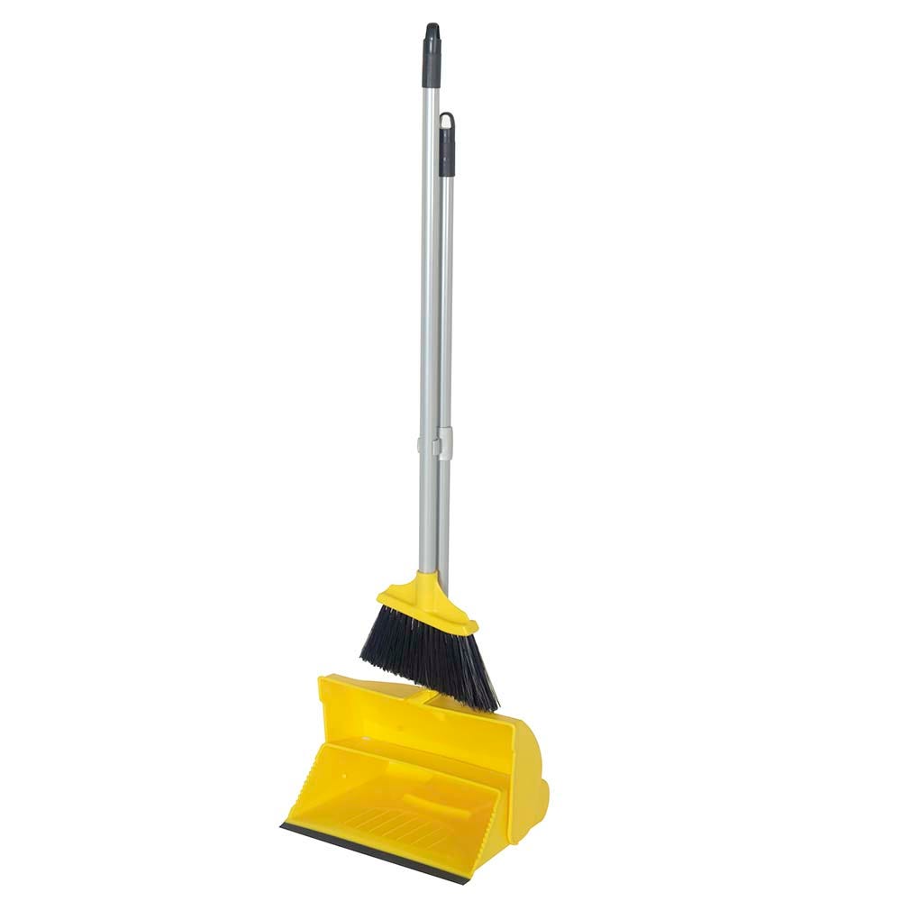 Angle Lobby Broom with Lobby Dustpan image 1