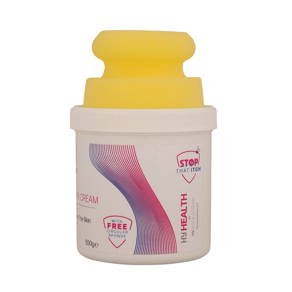 HyHEALTH STOP THAT ITCH! Protective Barrier Cream with Circular Sponge by Hy Equestrian image 3