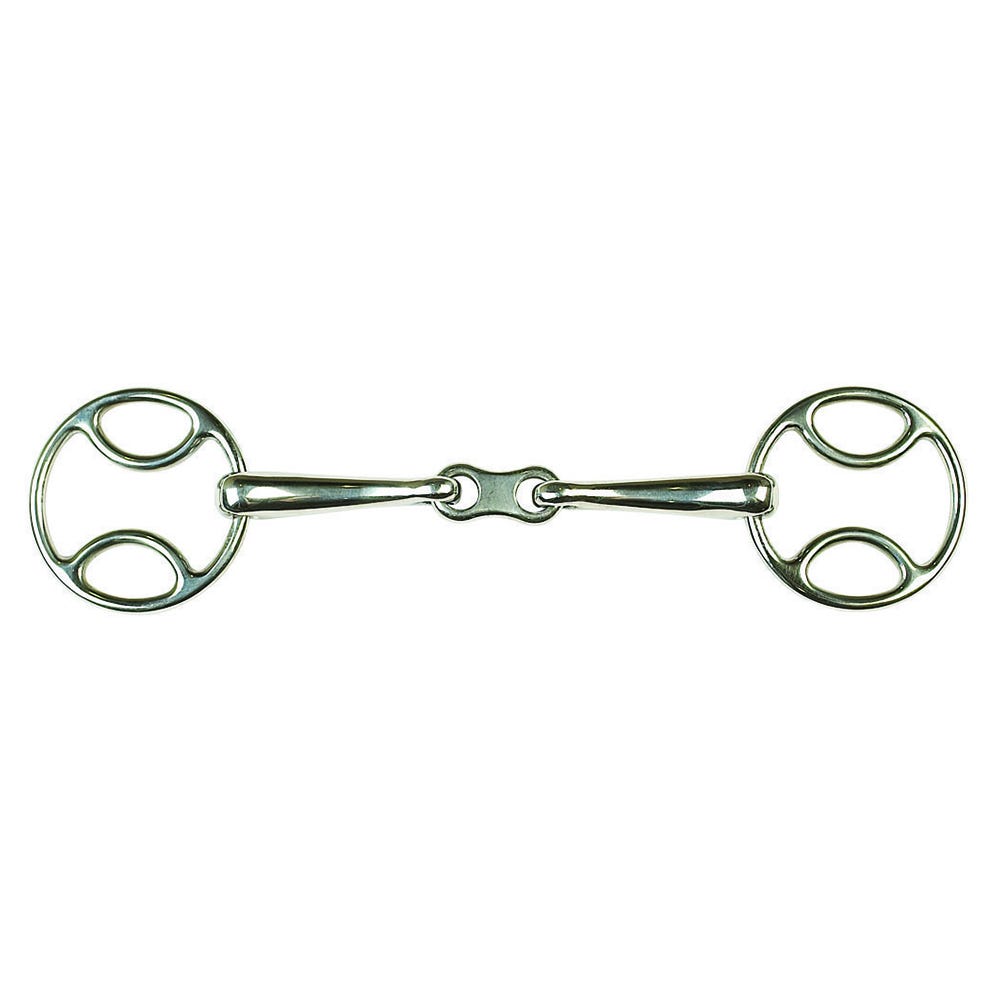 Loop Ring French Link Snaffle image 1