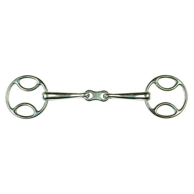 Loop Ring French Link Snaffle image 1