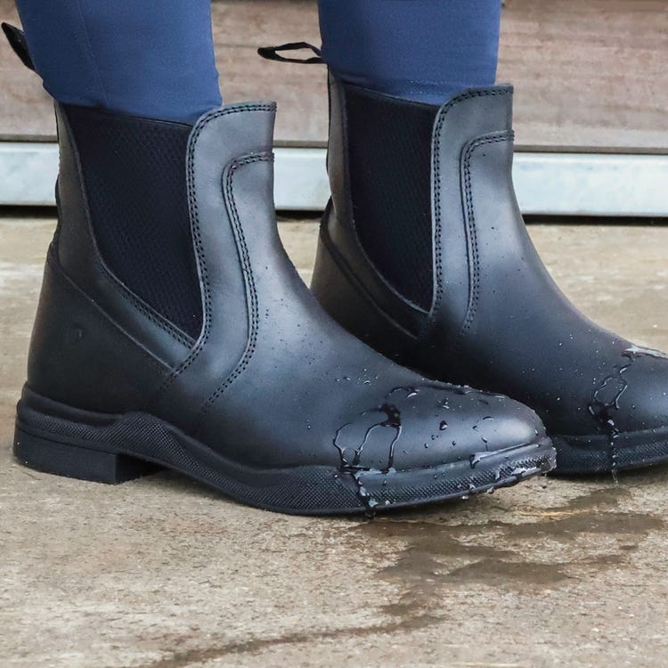 Hy Equestrian Wax Leather Jodhpur Boot image 3