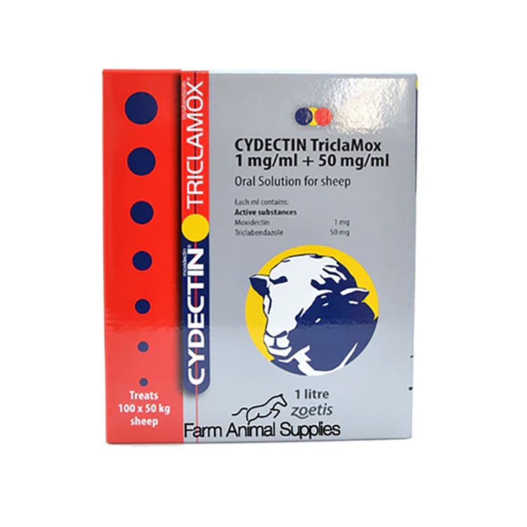 Cydectin Triclamox Oral Solution For Sheep  image 1