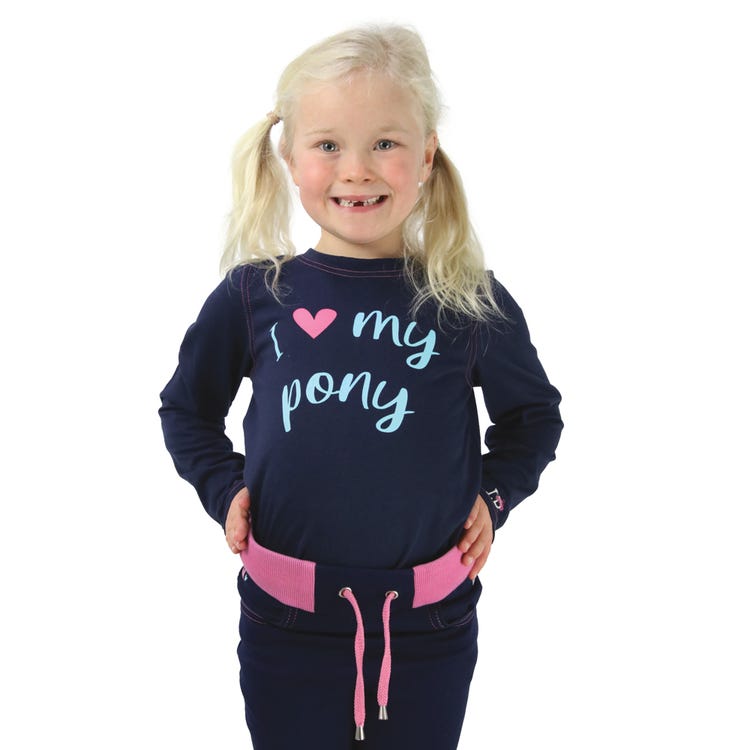 I Love My Pony Collection Long Sleeve T-Shirt by Little Rider image 1