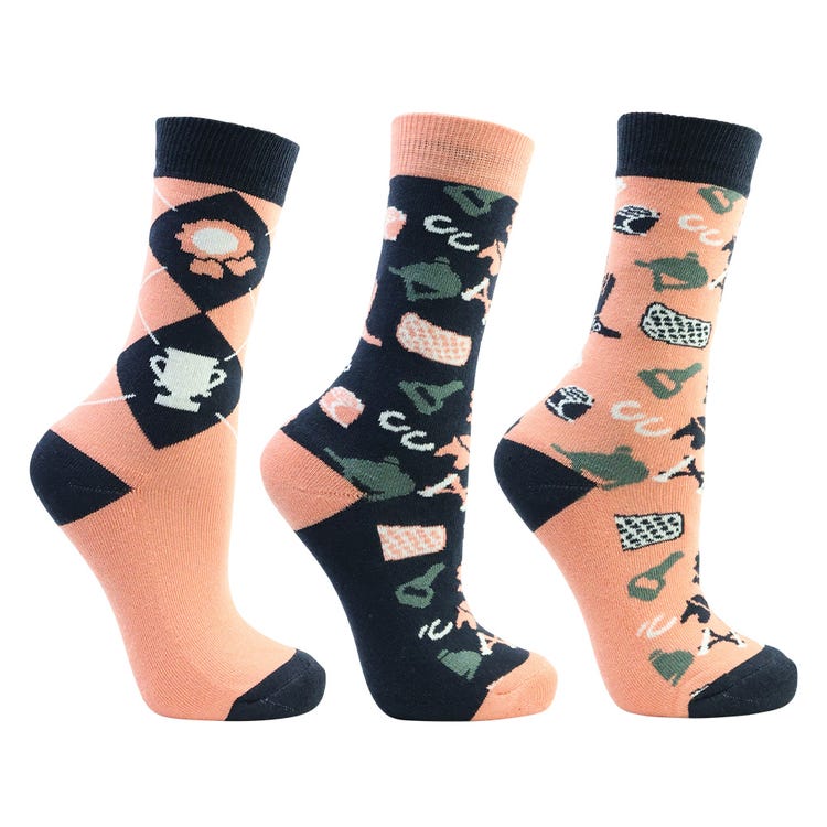 Pony Passion Socks by Little Rider (Pack of 3) image 1