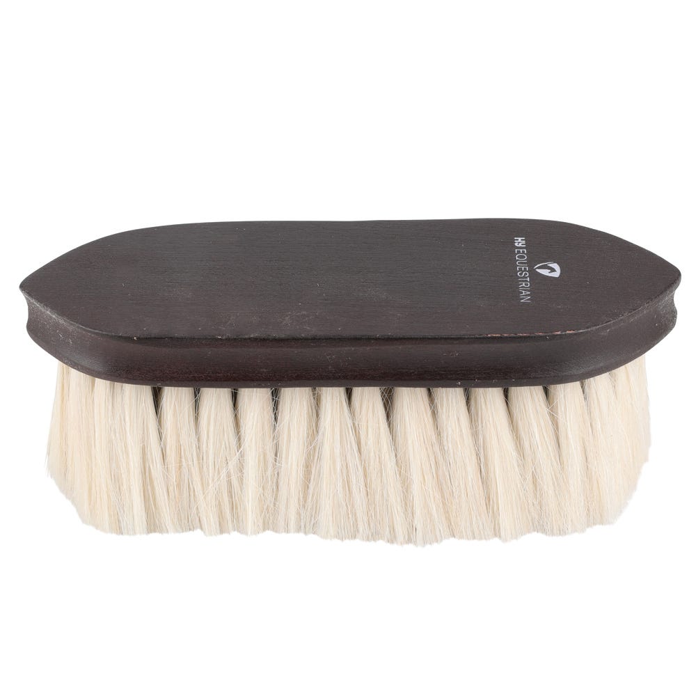 Hy Equestrian Deluxe Goat Hair Wooden Dandy Brush image 1