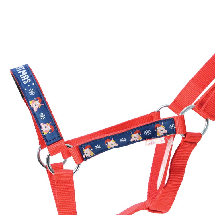 Christmas Head Collar &amp; Lead Rope by Little Rider image 2