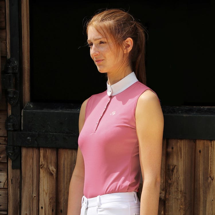 Hy Equestrian Sophia Sleeveless Show Shirt image 13