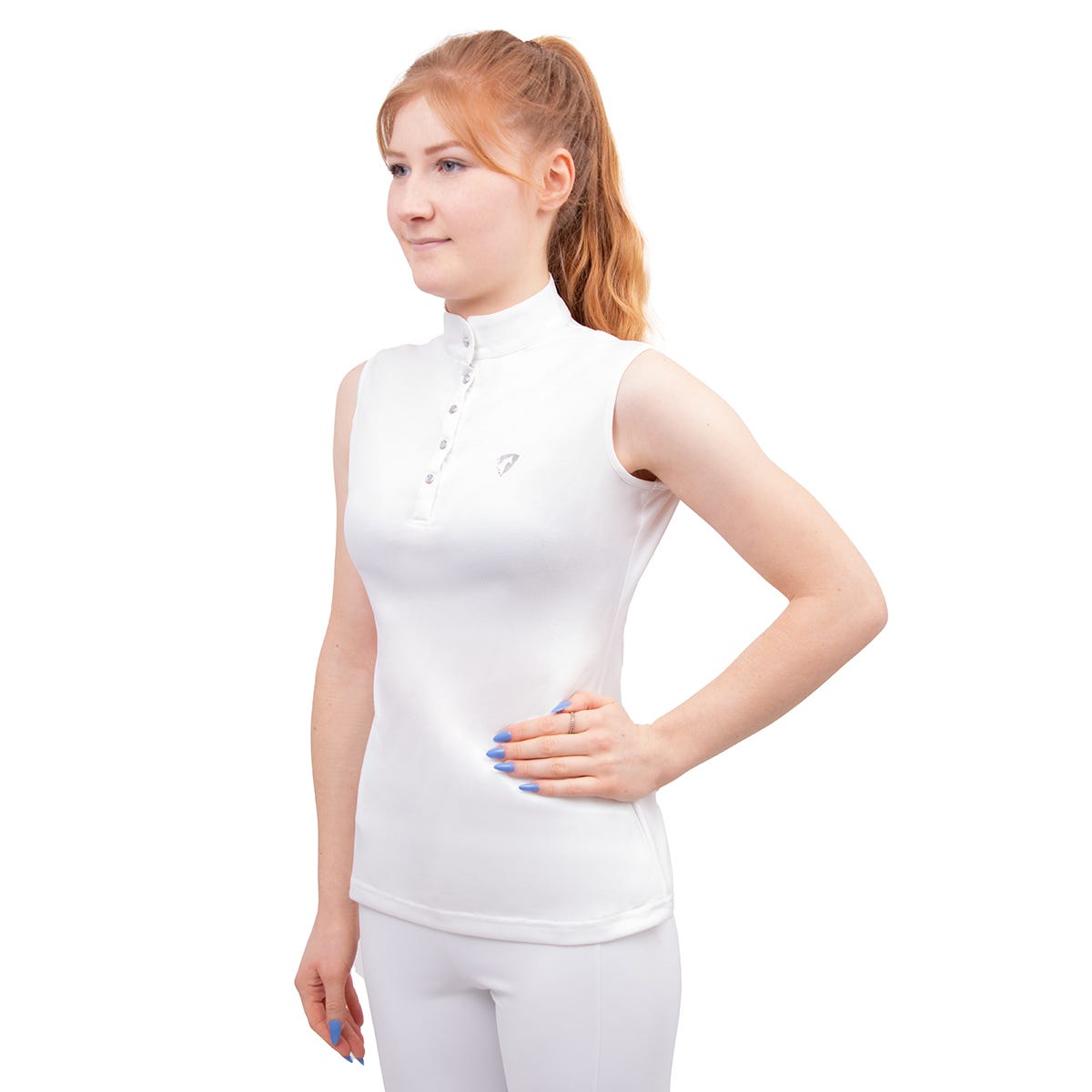 Hy Equestrian Sophia Sleeveless Show Shirt image 5