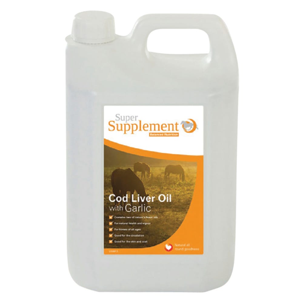 Super Supplement Cod Liver Oil with Garlic image 2