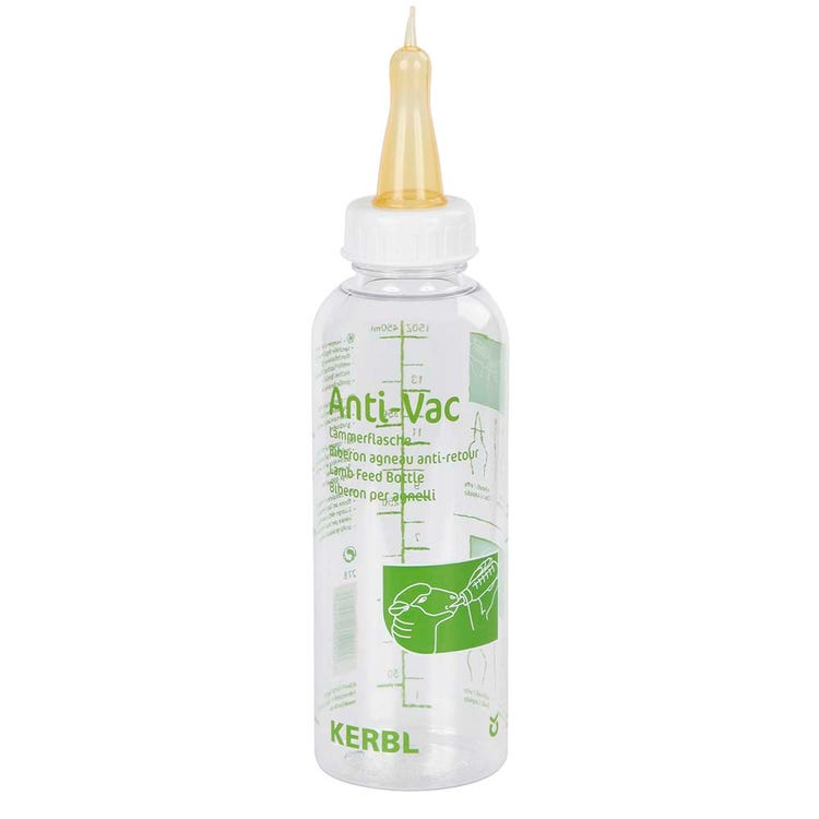 Lamb Anti-Vac Feed Bottle - With Teat Graduation image 1