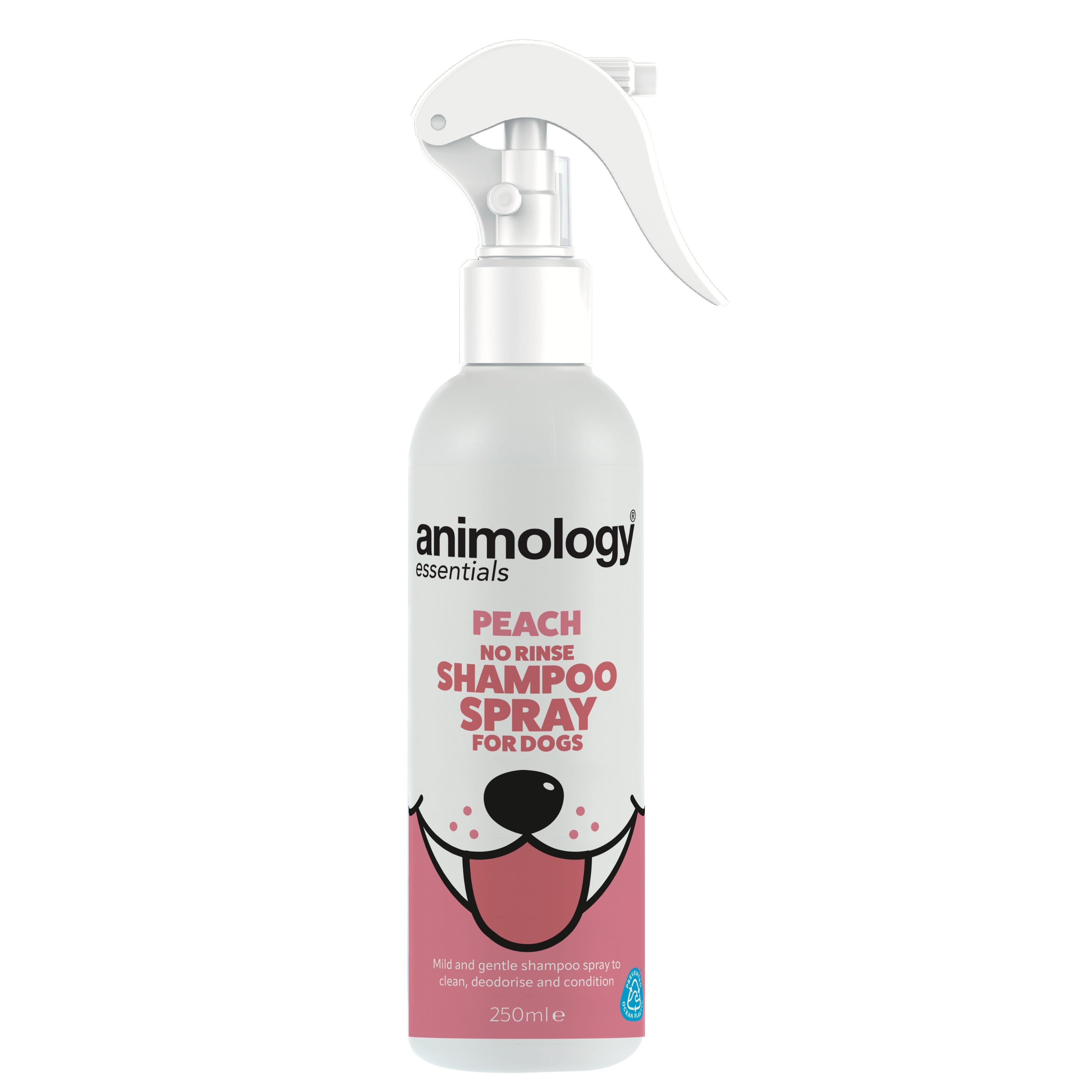 Animology Essentials Peach No Rinse Shampoo Spray image 1