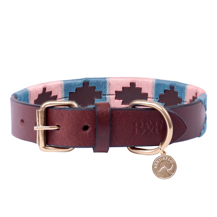 Benji &amp; Flo Sublime Polo Leather Dog Collar image 1