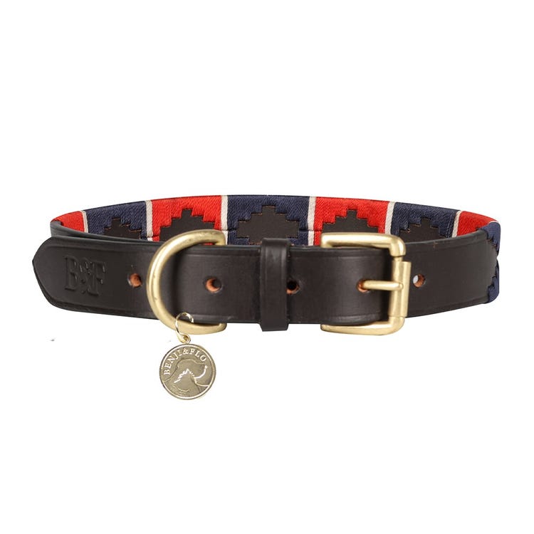 Benji &amp; Flo Sublime Polo Leather Dog Collar image 2