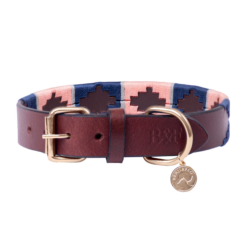 Benji &amp; Flo Sublime Polo Leather Dog Collar image 6