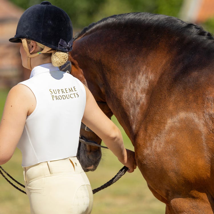 Supreme Products Sleeveless Champion Show Rider Competition Shirt image 3