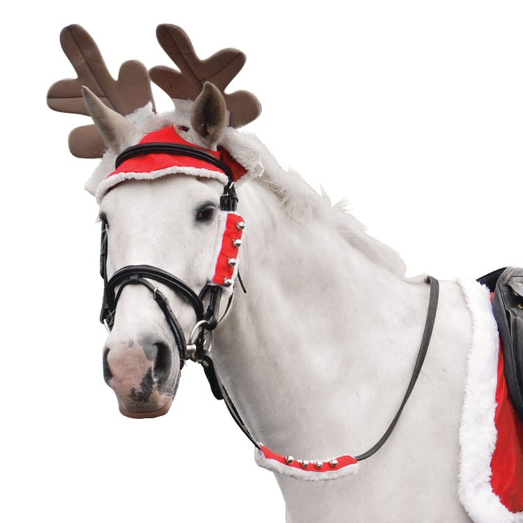 Hy Equestrian Christmas Reindeer Antlers image 1