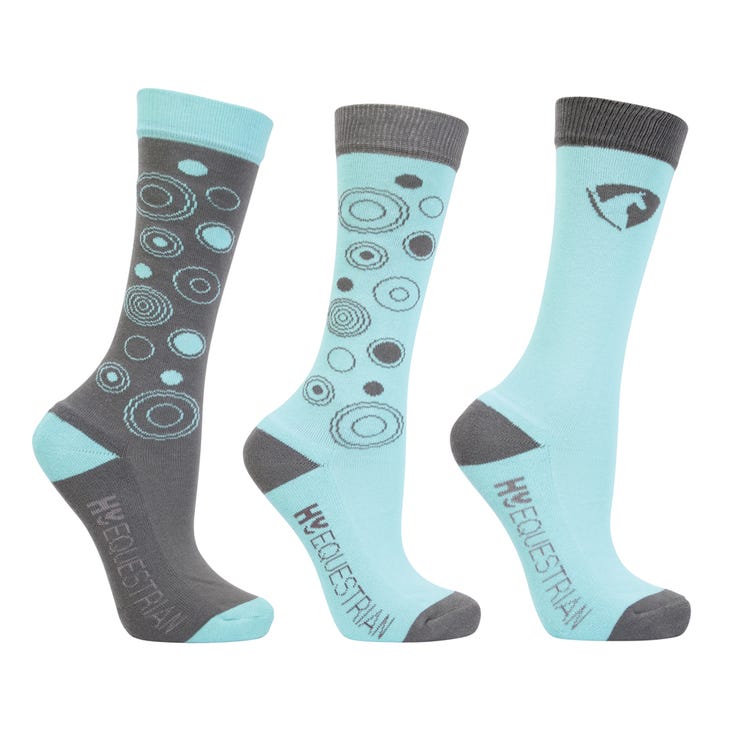 Hy Equestrian DynaMizs Ecliptic Socks (Pack of 3) image 1