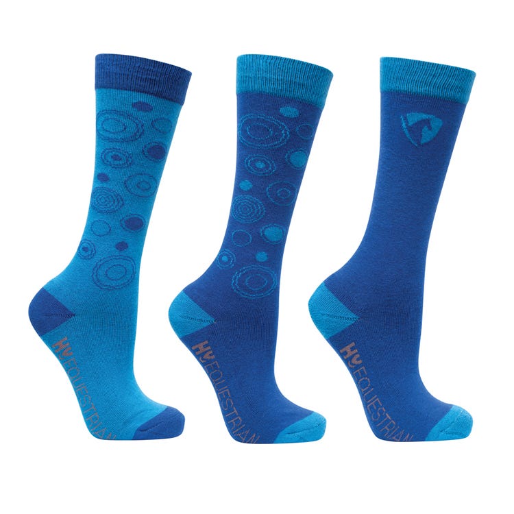 Hy Equestrian DynaMizs Ecliptic Socks (Pack of 3) image 5