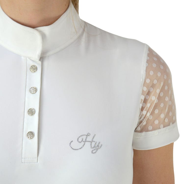 Hy Equestrian Lydia Lace Show Shirt image 9