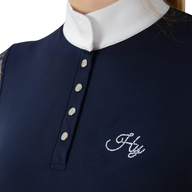 Hy Equestrian Lydia Lace Show Shirt image 4