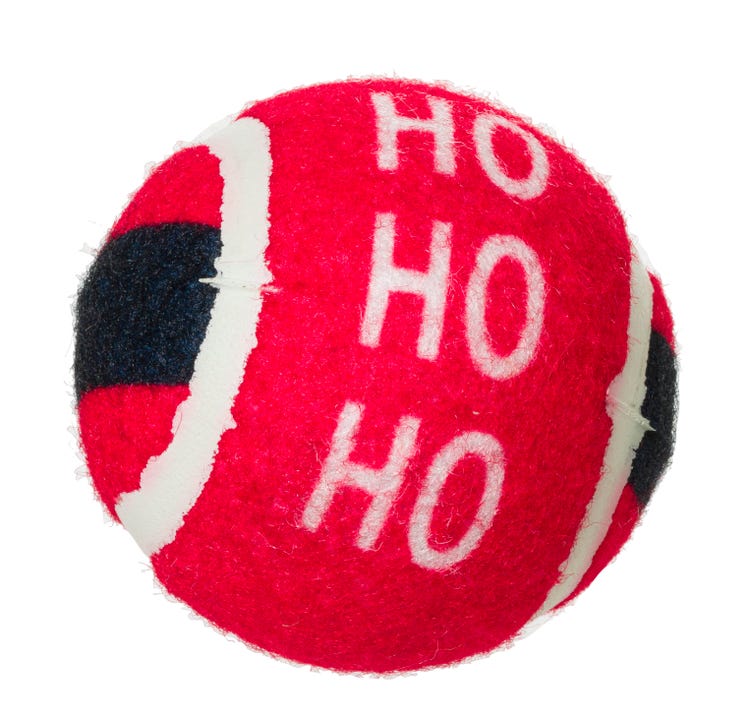 House of Paws Ball Launcher &amp; Christmas Tennis Ball image 2