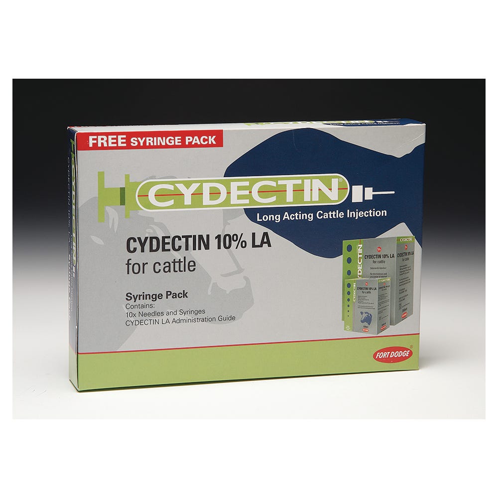 Cydectin 10% LA Admin Pack image 1