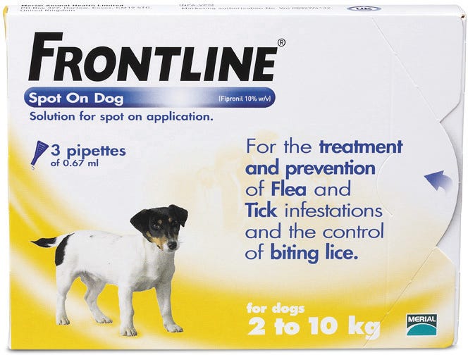 Frontline Spot On Dog - Small Dog image 1