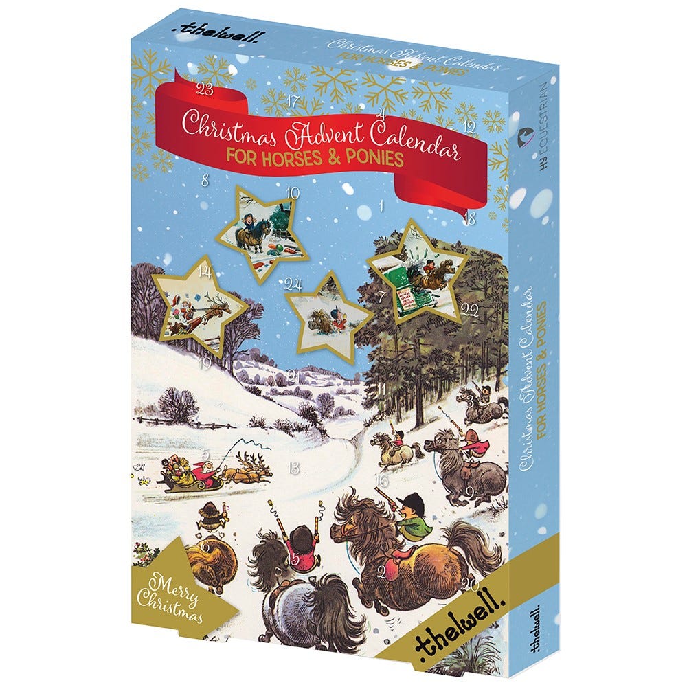 Thelwell Christmas Ride Advent Calendar image 1