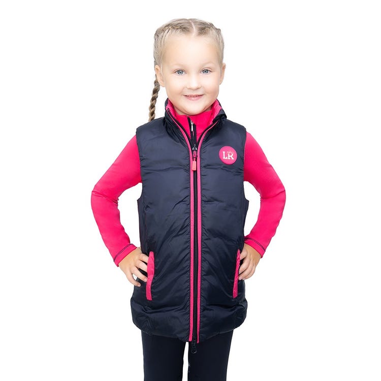 Analise Reversible Padded Gilet by Little Rider image 2