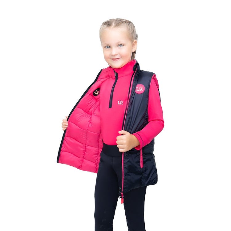 Analise Reversible Padded Gilet by Little Rider image 3