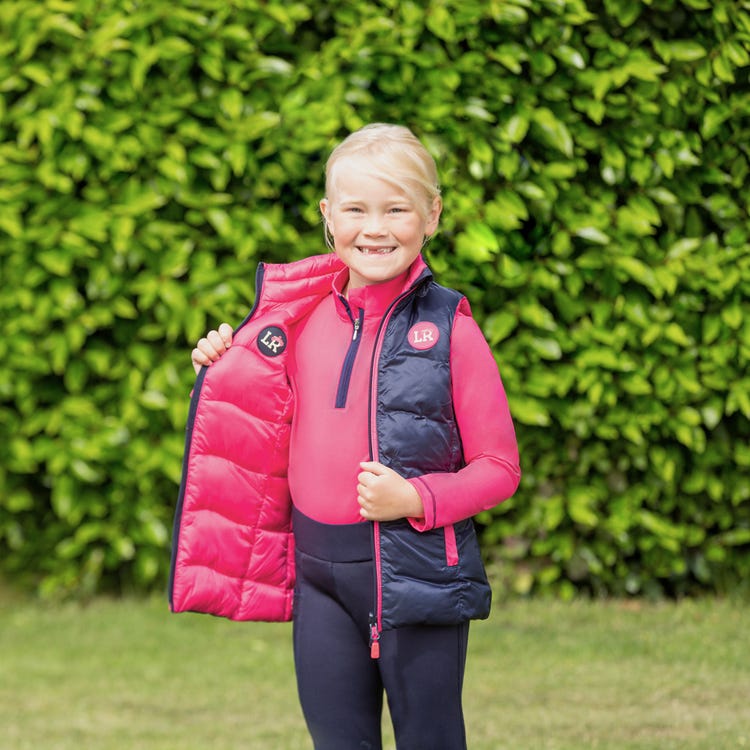 Analise Reversible Padded Gilet by Little Rider image 6