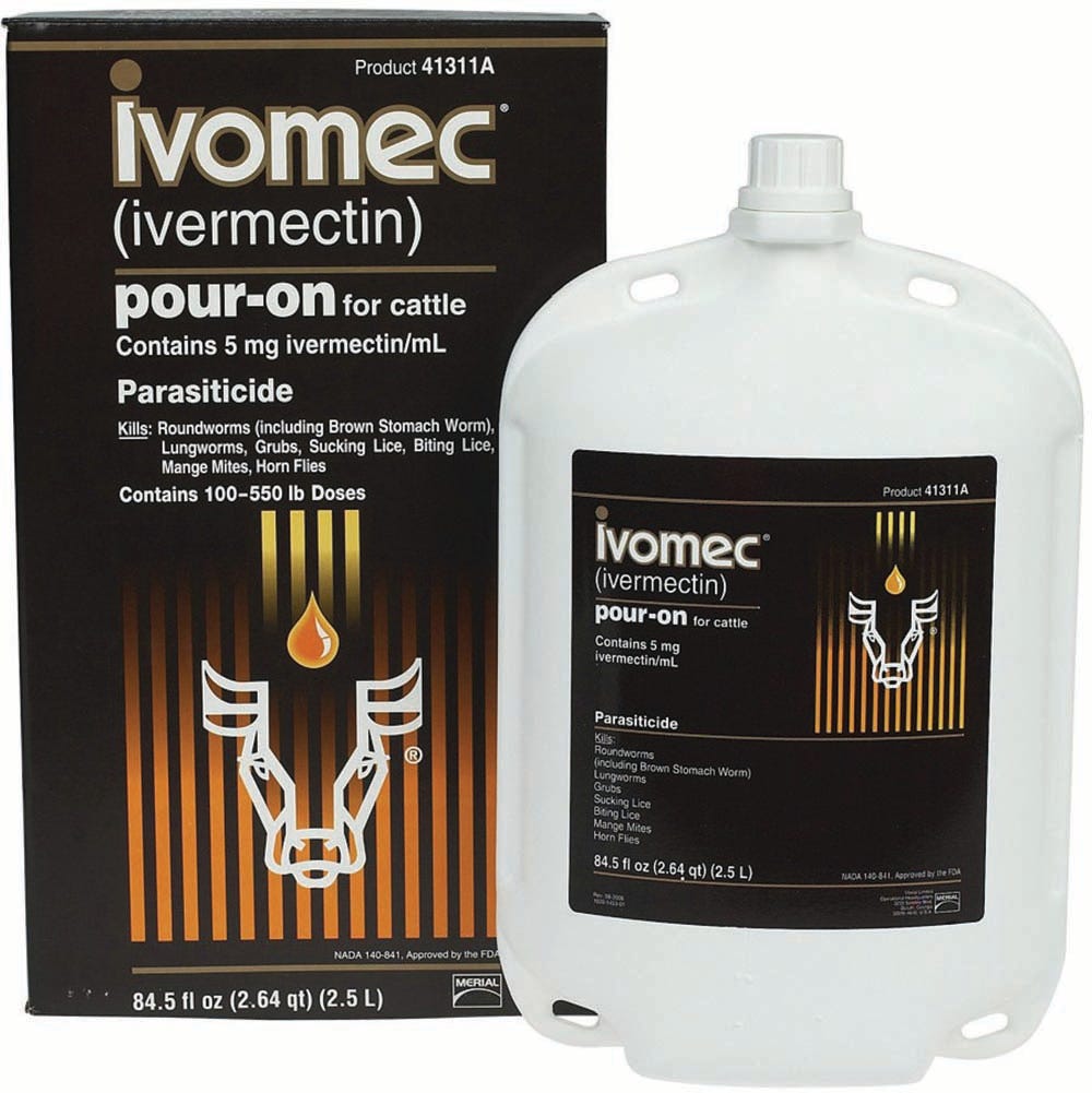 Ivomec Pour-On For Cattle image 1