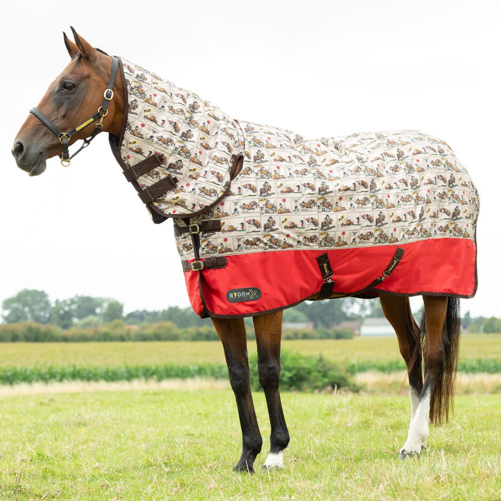 StormX Original 200 Combi Turnout Rug - Thelwell Collection Comic Chaos image 1