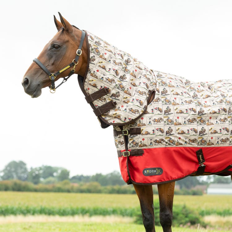 StormX Original 200 Combi Turnout Rug - Thelwell Collection Comic Chaos image 2