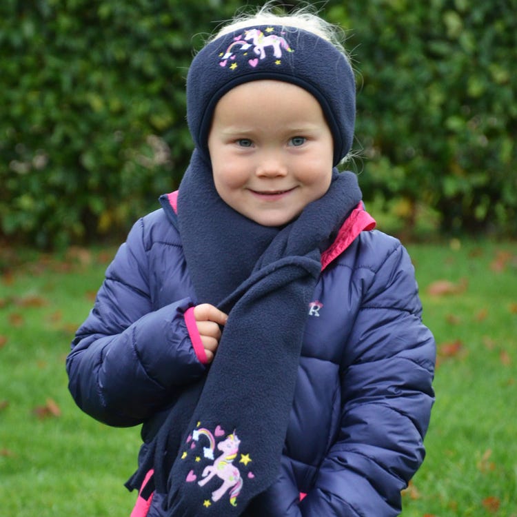 Little Unicorn Head Band and Scarf Set by Little Rider image 2