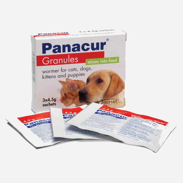 Panacur Granules for Dogs &amp; Cats - 22% granules image 1