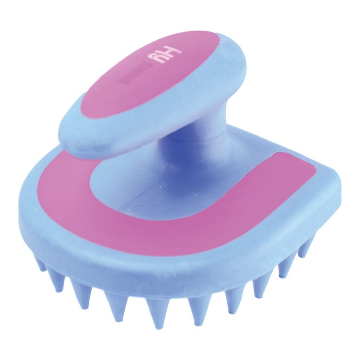 Hy Equestrian Horseshoe Massage Brush image 1