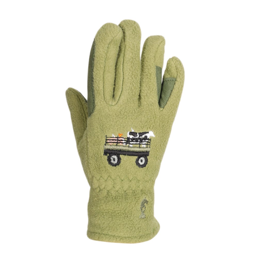 Farm Collection Fleece Gloves by Little Knight image 3