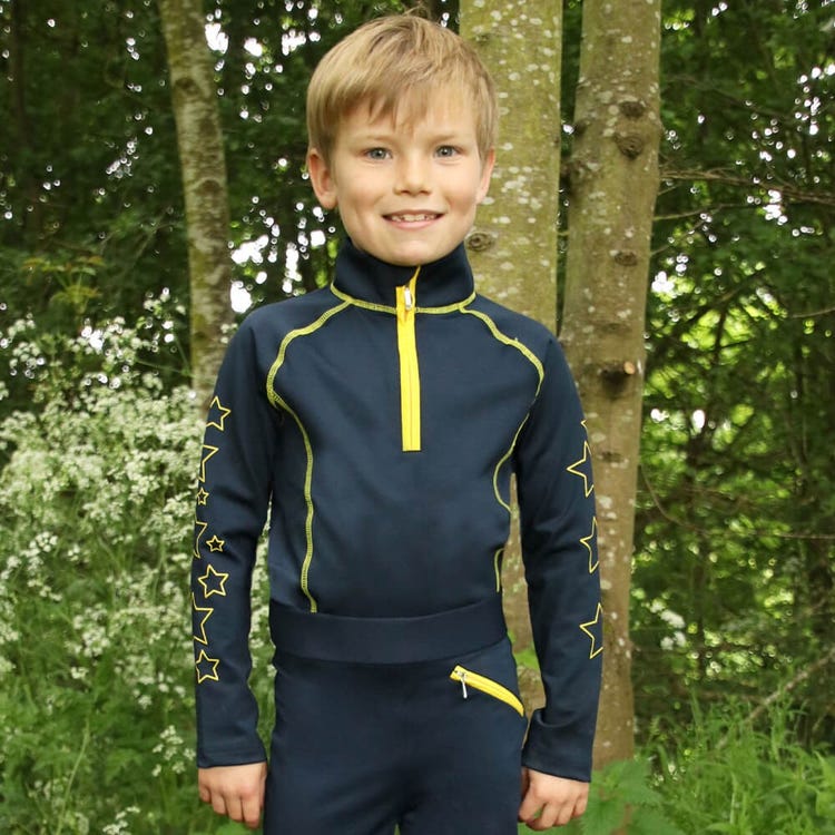 Hy Equestrian Stella Children&#039;s Base Layer image 2