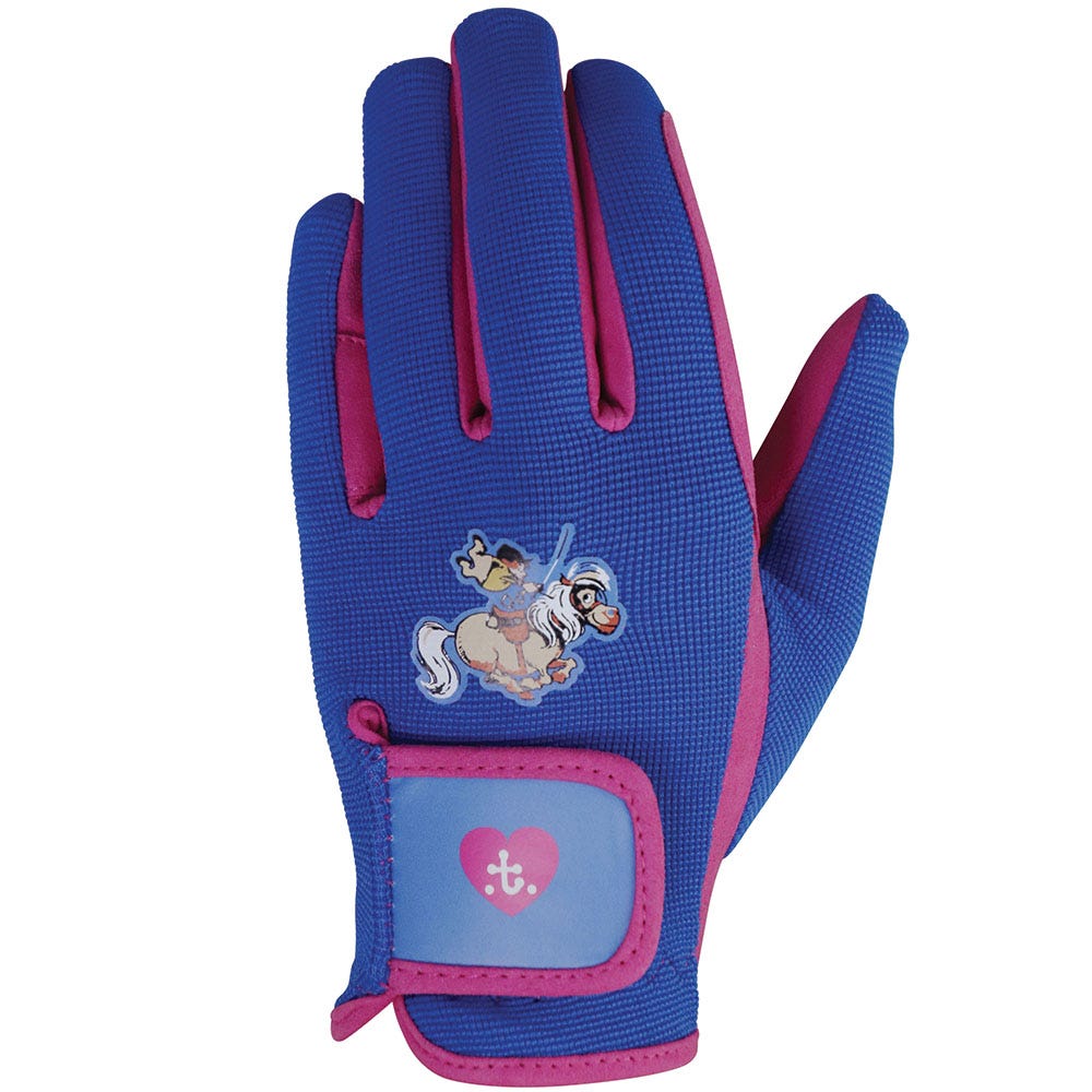 Hy Equestrian Thelwell Collection Race Riding Gloves image 1