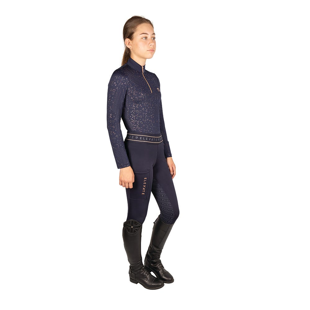 Hy Equestrian Elevate Allure Mizs Riding Tights image 2