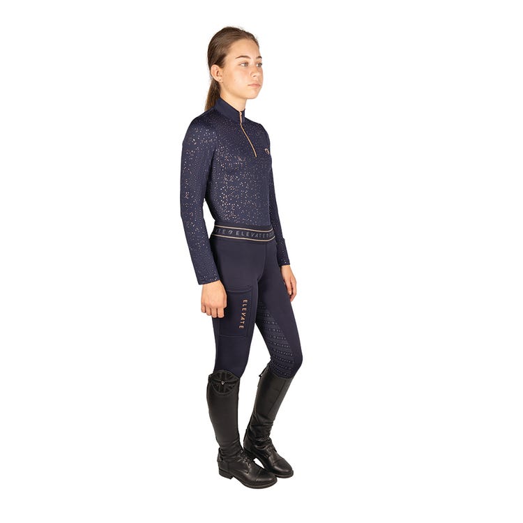 Hy Equestrian Elevate Allure Mizs Riding Tights image 2
