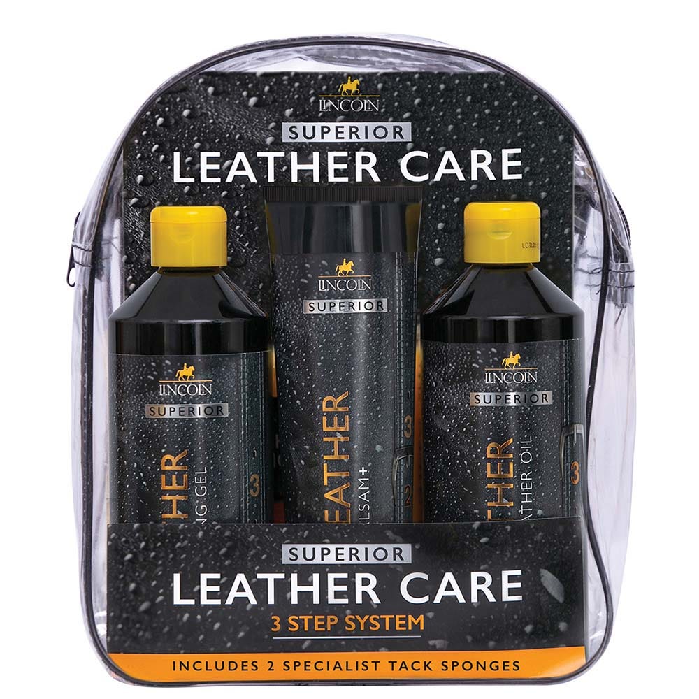 Lincoln Superior Leather Care 3 Step System  image 1