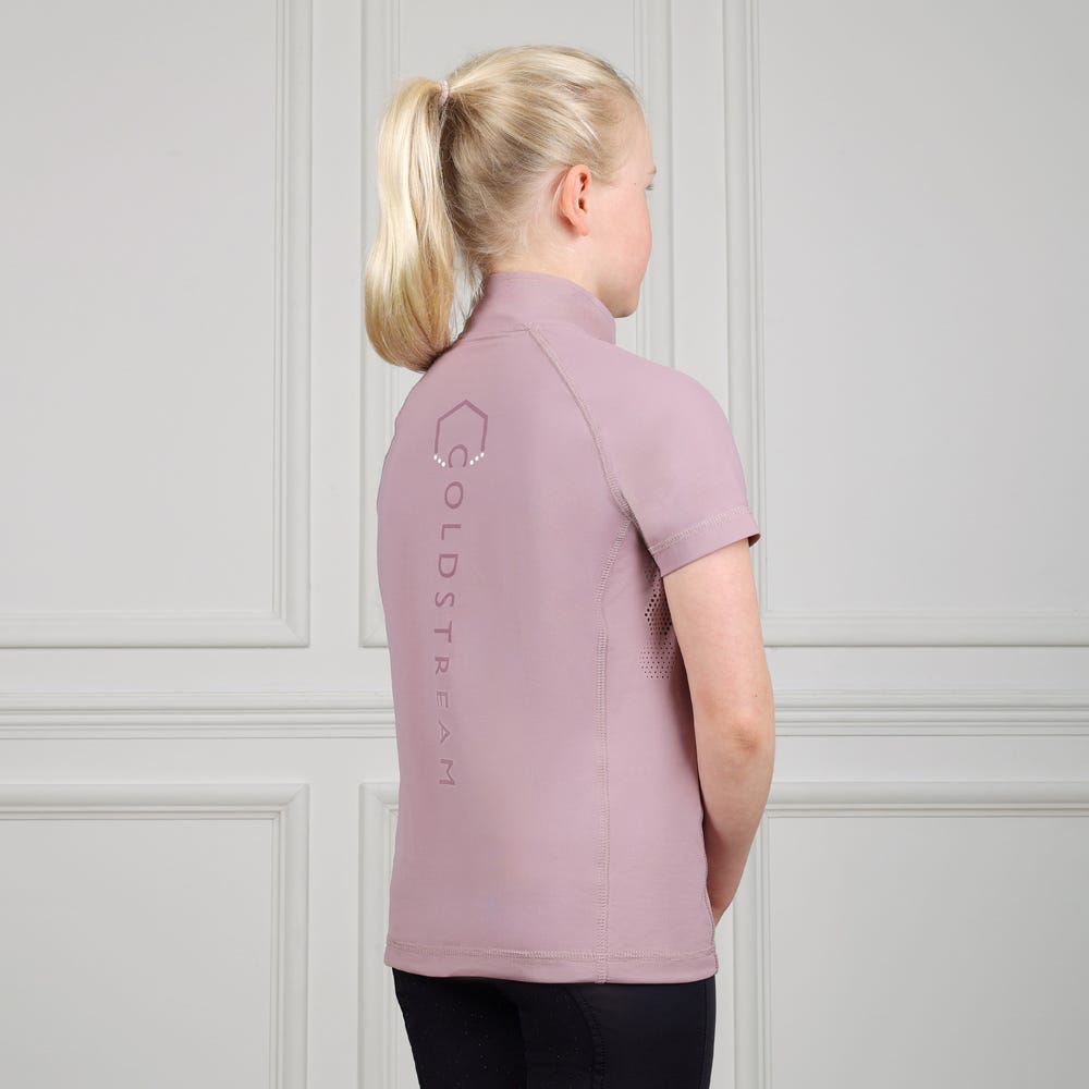 Sous-vêtement Technique Coldstream Midlem – Gris – Manches Courtes – Base Layer